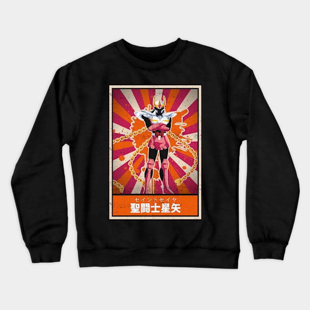 Knights of the Zodiac Saint Seiya Ikki di Phoenix Crewneck Sweatshirt by TEEWEB